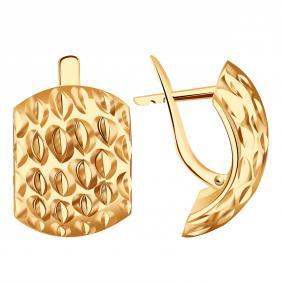 Золотые серьги МАГНАТ МА 011830 МА 011830 фото